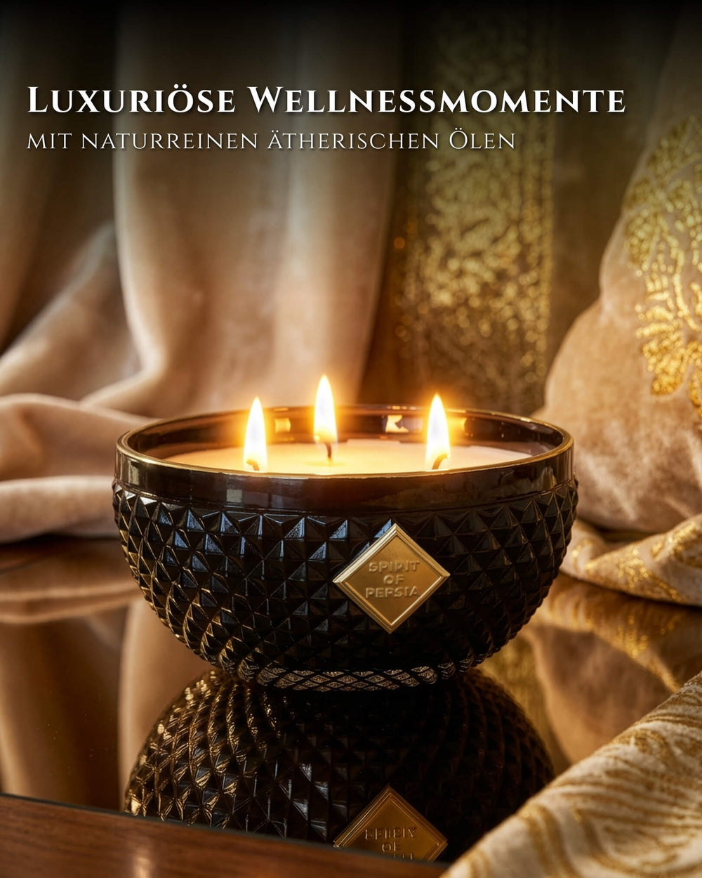 Duftkerzen-Set Magic of Meditation mit vier Sojawachs-Kerzen zur Entspannung – Spirit of Persia