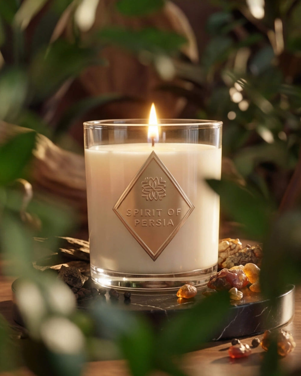 Orientalische Oud-Duftkerze Isfahan Probegröße 180 ml aus Sojawachs – Weihrauch & Myrrhe – Spirit of Persia