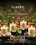 Classic-Set Magic of Meditation – vier Probegrößen-Duftkerzen (180 ml) aus Sojawachs, Spirit of Persia