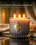 Orientalische Oud-Duftkerze Isfahan, 500 ml aus Sojawachs – Weihrauch & Myrrhe, Spirit of Persia