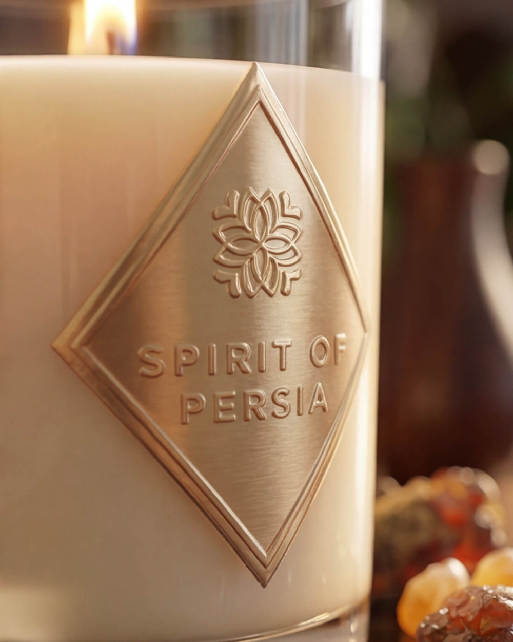 Orientalische Oud-Duftkerze Isfahan Probegröße 180 ml aus Sojawachs – Weihrauch & Myrrhe – Spirit of Persia