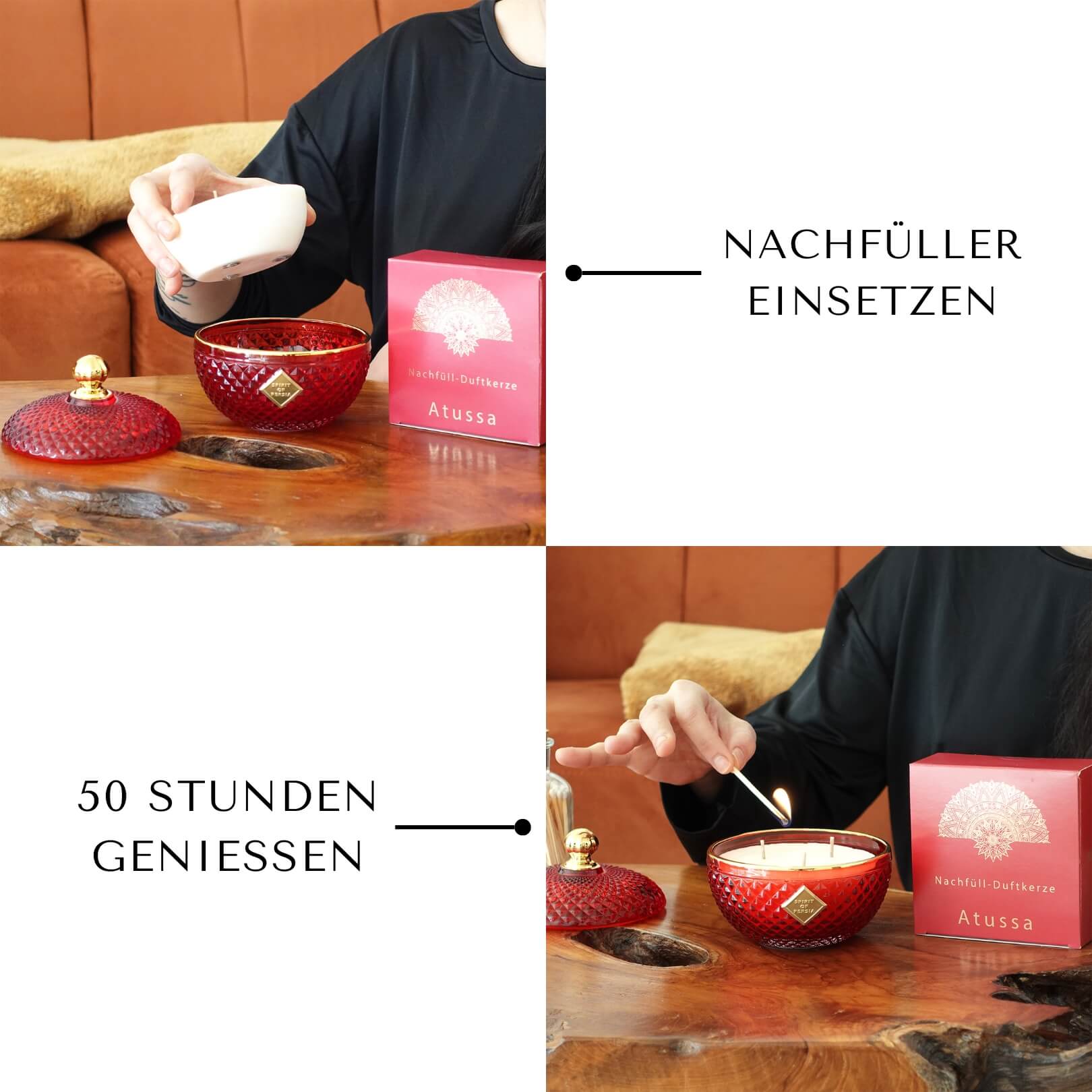 Duftkerze - Atussa